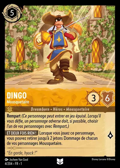 Carte Lorcana 4/204 Dingo | LorenZone