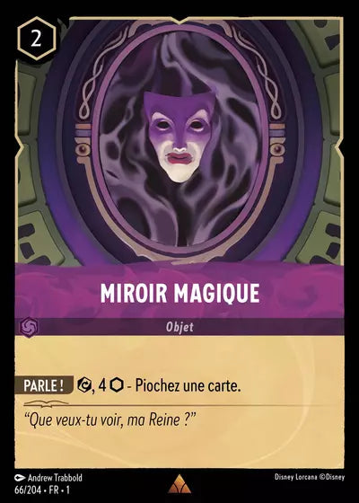 Carte Lorcana 66/204 Miroir magique | LorenZone