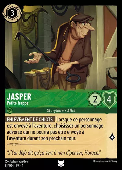 Carte Lorcana 81/204 Jasper | LorenZone