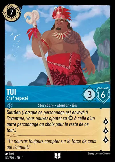 Carte Lorcana 143/204 Tui | LorenZone