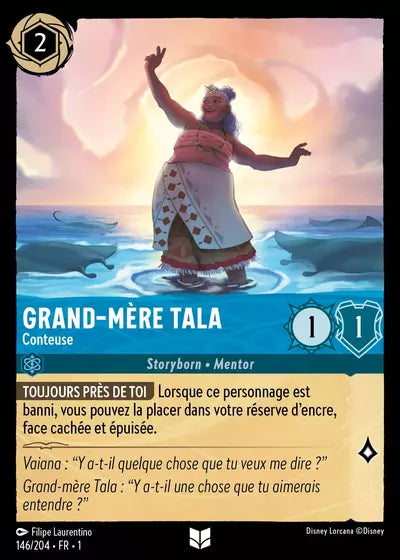 Carte Lorcana 146/204 Grand-Mère Tala | LorenZone