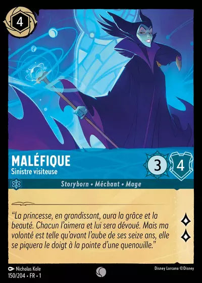 Carte Lorcana 150/204 Maléfique | LorenZone