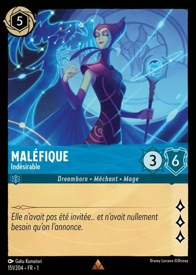 Carte Lorcana 151/204 Maléfique | LorenZone