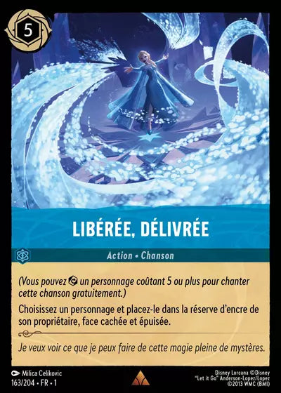 Carte Lorcana 163/204 Libérée, délivrée | LorenZone