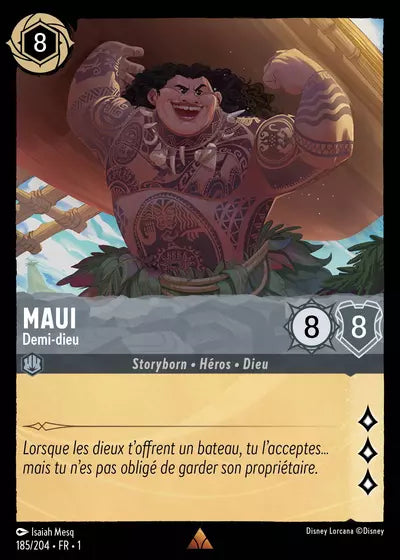 Carte Lorcana 185/204 Maui | LorenZone