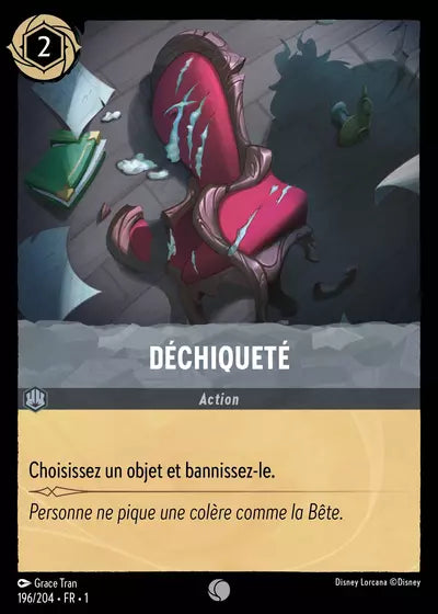 Carte Lorcana 196/204 Déchiqueté | LorenZone