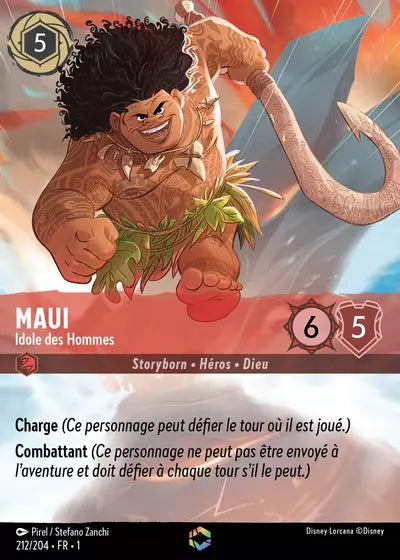 Carte Lorcana 212/204 Maui Enchantée | LorenZone