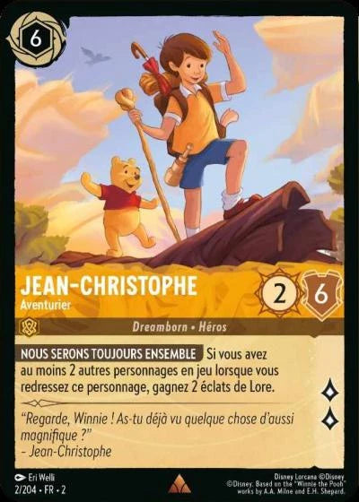 Carte Lorcana 002/204 Jean-Christophe Foil | LorenZone