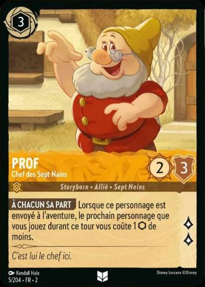 Carte Lorcana 005/204 Prof Foil | LorenZone