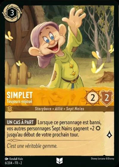 Carte Lorcana 006/204 Simplet Foil | LorenZone