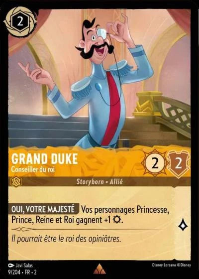 Carte Lorcana 009/204 Grand Duke Foil | LorenZone