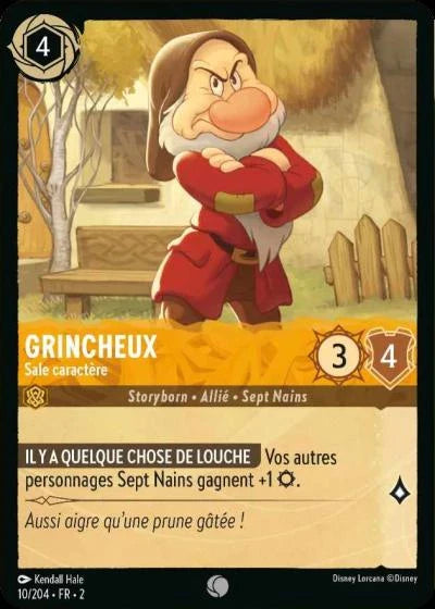 Carte Lorcana 010/204 Grincheux Foil | LorenZone