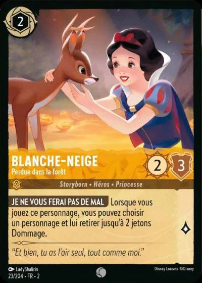 Carte Lorcana 023/204 Blanche-Neige Foil | LorenZone