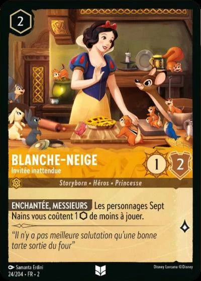 Carte Lorcana 024/204 Blanche-Neige Foil | LorenZone