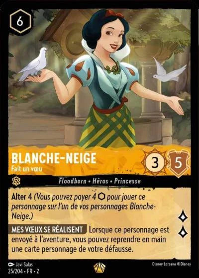 Carte Lorcana 025/204 Blanche-Neige Foil | LorenZone