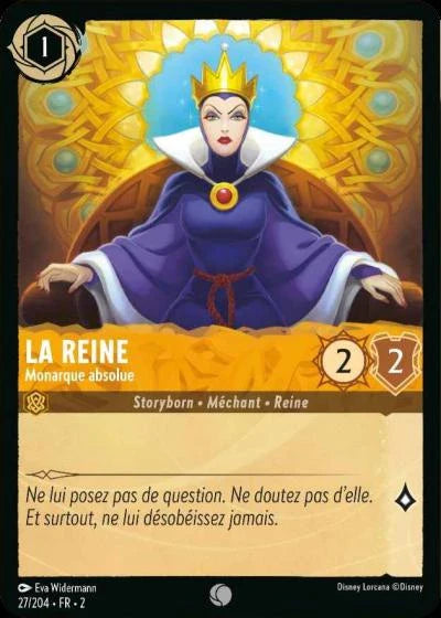 Carte Lorcana 027/204 La Reine Foil | LorenZone