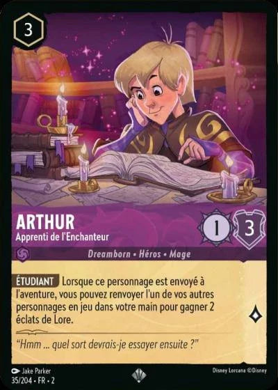 Carte Lorcana 035/204 Arthur Foil | LorenZone