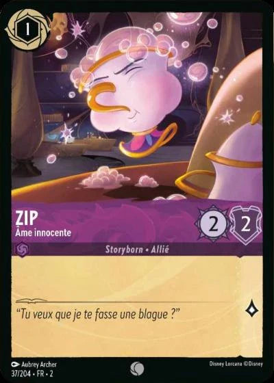 Carte Lorcana 037/204 Zip Foil | LorenZone
