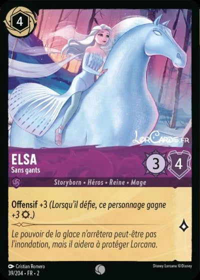Carte Lorcana 039/204 Elsa Foil | LorenZone