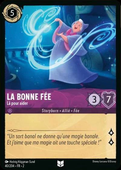 Carte Lorcana 040/204 La Bonne Fée Foil | LorenZone