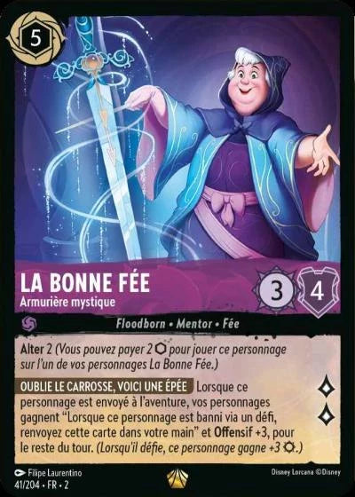 Carte Lorcana 041/204 La Bonne Fée Foil | LorenZone