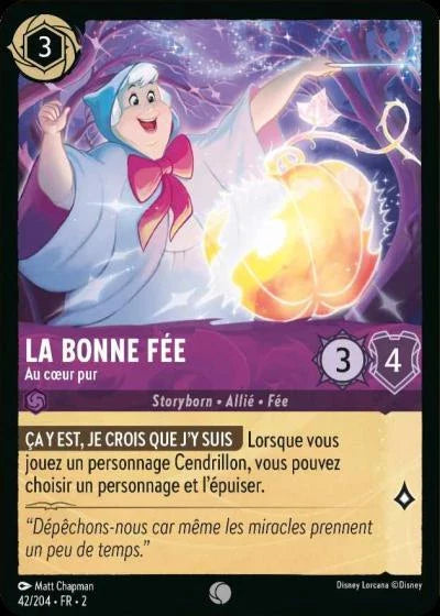 Carte Lorcana 042/204 La Bonne Fée Foil | LorenZone