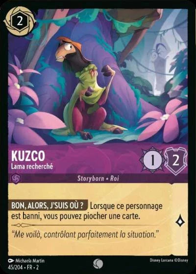 Carte Lorcana 045/204 Kuzco Foil | LorenZone