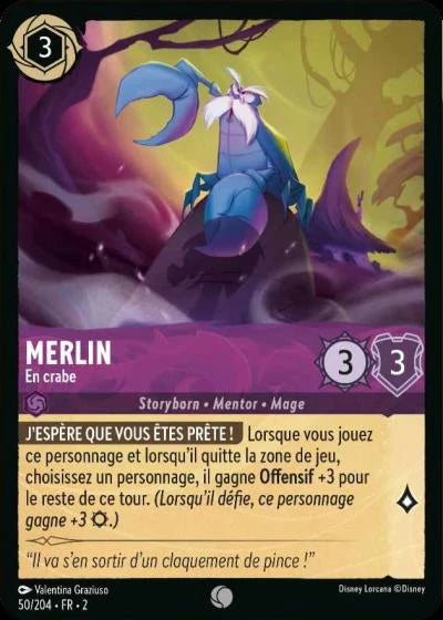 Carte Lorcana 050/204 Merlin Foil | LorenZone