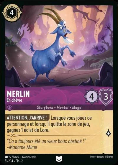 Carte Lorcana 051/204 Merlin Foil | LorenZone