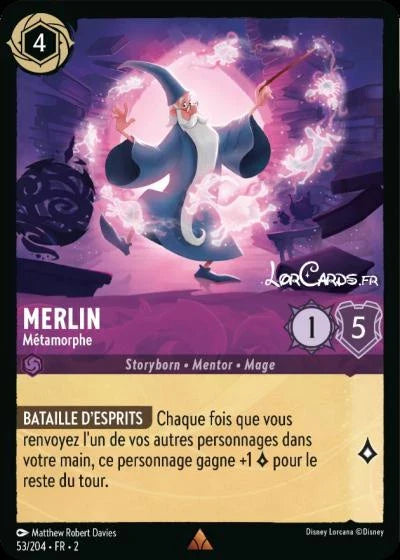 Carte Lorcana 053/204 Merlin Foil | LorenZone