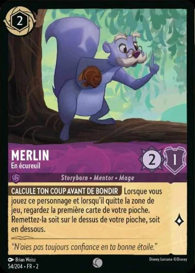 Carte Lorcana 054/204 Merlin Foil | LorenZone