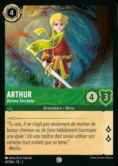 Carte Lorcana 069/204 Arthur Foil | LorenZone