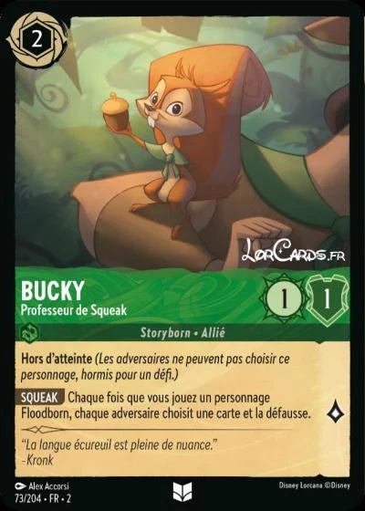 Carte Lorcana 073/204 Bucky Foil | LorenZone