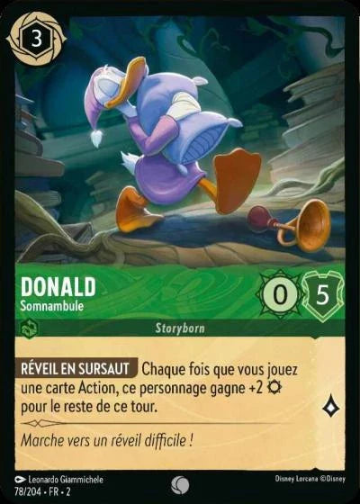 Carte Lorcana 078/204 Donald Foil | LorenZone