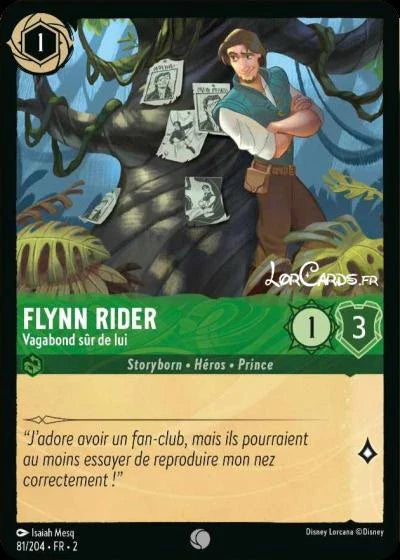 Carte Lorcana 081/204 Flynn Rider Foil | LorenZone