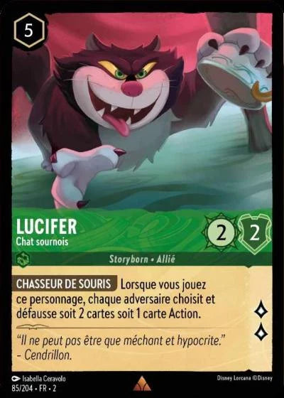 Carte Lorcana 085/204 Lucifer Foil | LorenZone