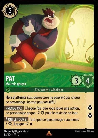 Carte Lorcana 088/204 Pat Foil | LorenZone