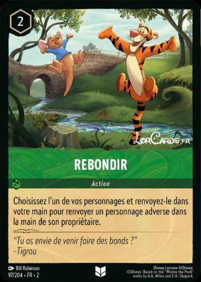 Carte Lorcana 097/204 Rebondir Foil | LorenZone