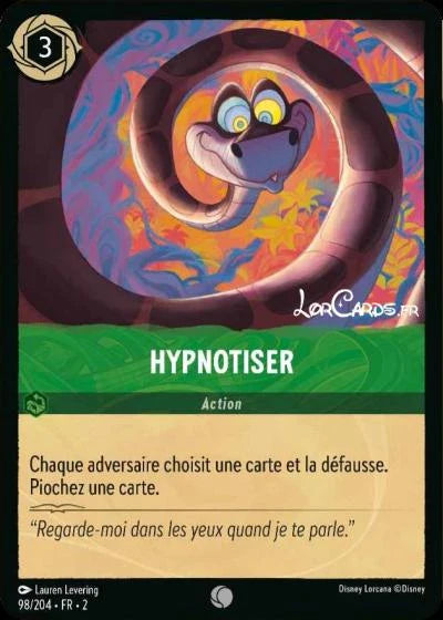 Carte Lorcana 098/204 Hypnotiser Foil | LorenZone