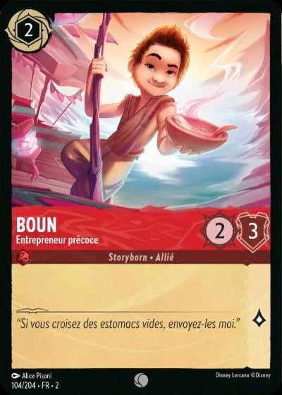 Carte Lorcana 104/204 Boun Foil | LorenZone