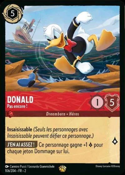 Carte Lorcana 106/204 Donald Foil | LorenZone