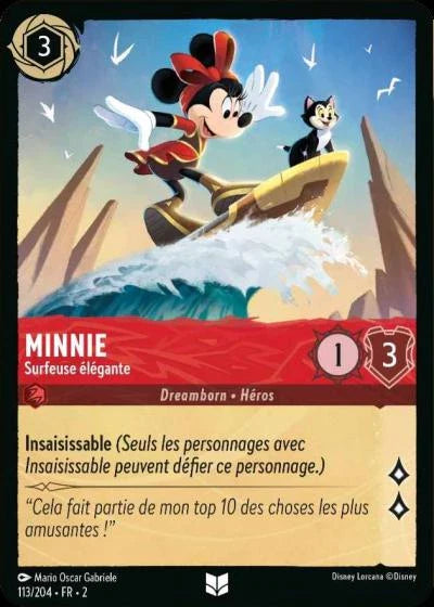 Carte Lorcana 113/204 Minnie Foil | LorenZone