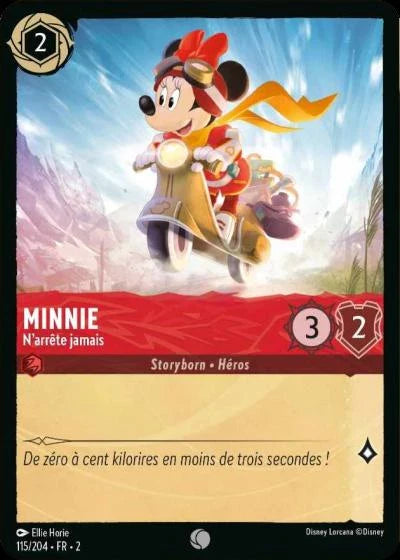 Carte Lorcana 115/204 Minnie Foil | LorenZone