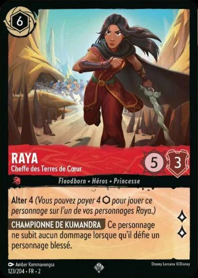 Carte Lorcana 123/204 Raya Foil | LorenZone