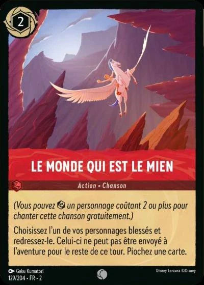 Carte Lorcana 129/204 Le monde qui est le mien Foil | LorenZone