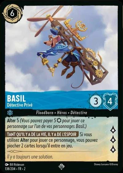 Carte Lorcana 138/204 Basil Foil | LorenZone