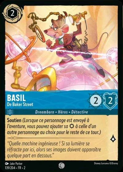 Carte Lorcana 139/204 Basil Foil | LorenZone