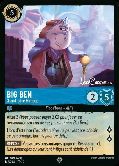 Carte Lorcana 142/204 Big Ben Foil | LorenZone