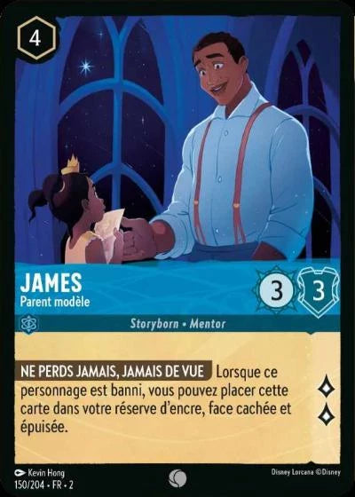 Carte Lorcana 150/204 James Foil | LorenZone