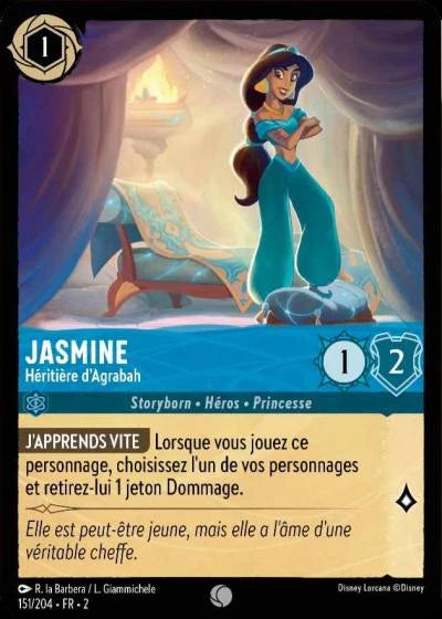 Carte Lorcana 151/204 Jasmine Foil | LorenZone